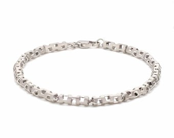 Japanese Designer Links Platinum Bracelet for Men JL PTB 1154