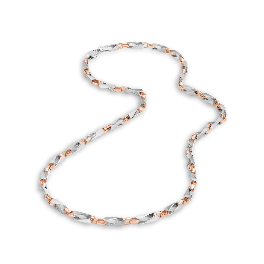 Buy Men of Platinum Pt Rose Gold Chain for Men JL PT CH