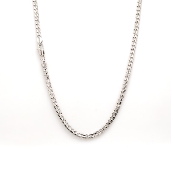 Japanese Platinum Curb Chain for Men JL 