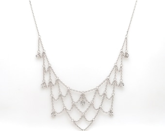 Japanese Platinum Necklace for Women JL PT CH 199