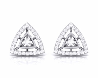 Desinger Platinum Diamond Earrings for Women JL PT E MST 3