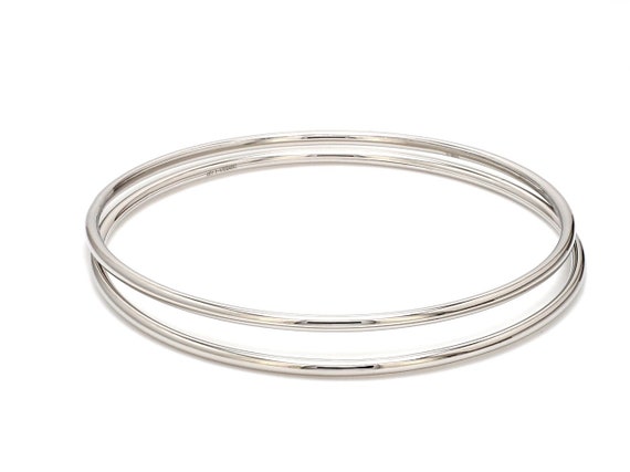 Platinum bangle bracelet sale