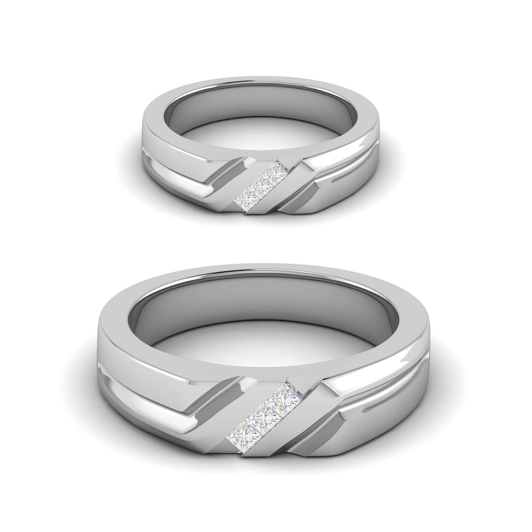 Nick Solitaire Ring For Men | Men's Glowing Solitaire Ring | CaratLane