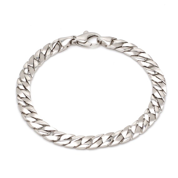 6.5mm Platinum Bracelet for Men JL PTB 749 Etsy Ireland