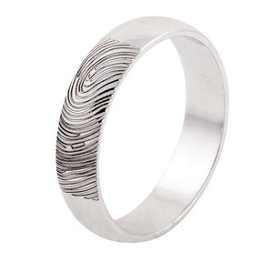 7mm Elegant Plain Platinum Ring for Men With Horizontal Lines JL PT 541 -   Denmark