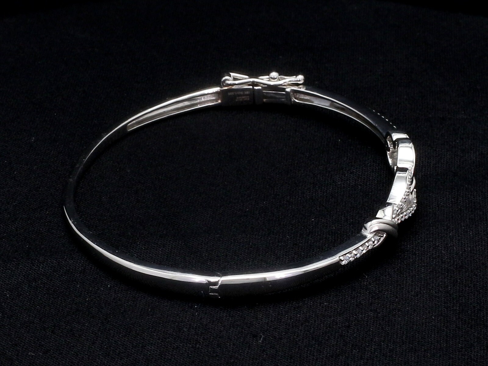 Platinum Grooved Bracelet - Platinum Wristwear & Bracelets - Men of Platinum