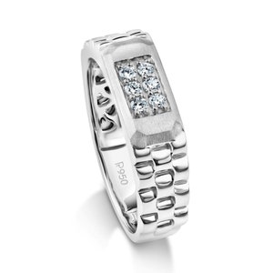 Men of Platinum | Diamonds Platinum Ring for Men JL PT 1321
