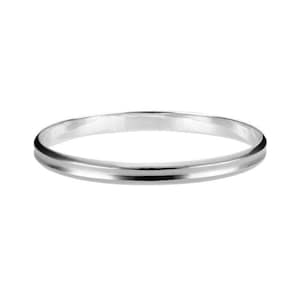 Platinum Kada for Men with a Center Groove JL PTB 763
