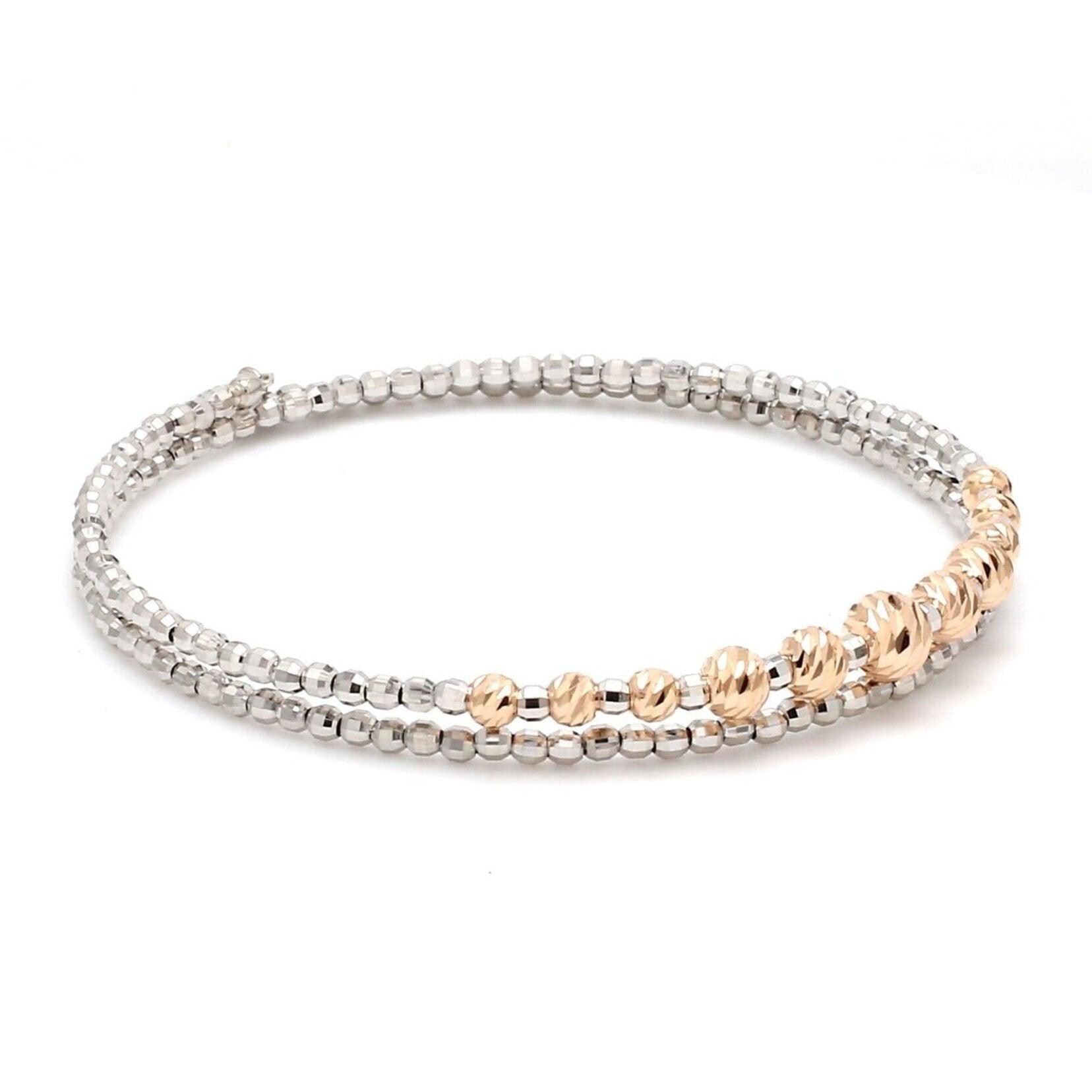Dazzling Shiny Flexible Japanese Platinum & Rose Gold