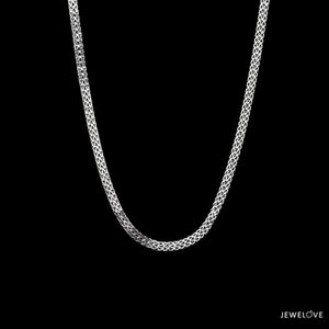 2.25mm Unisex V-Chain in Platinum JL PT CH 983