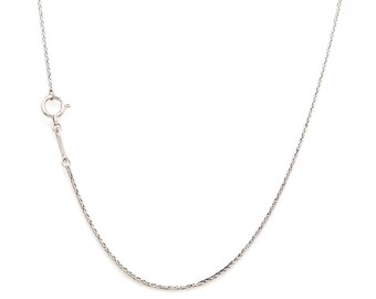 Japanese Thin Foxtail Platinum Chain JL PT CH 847 - Etsy