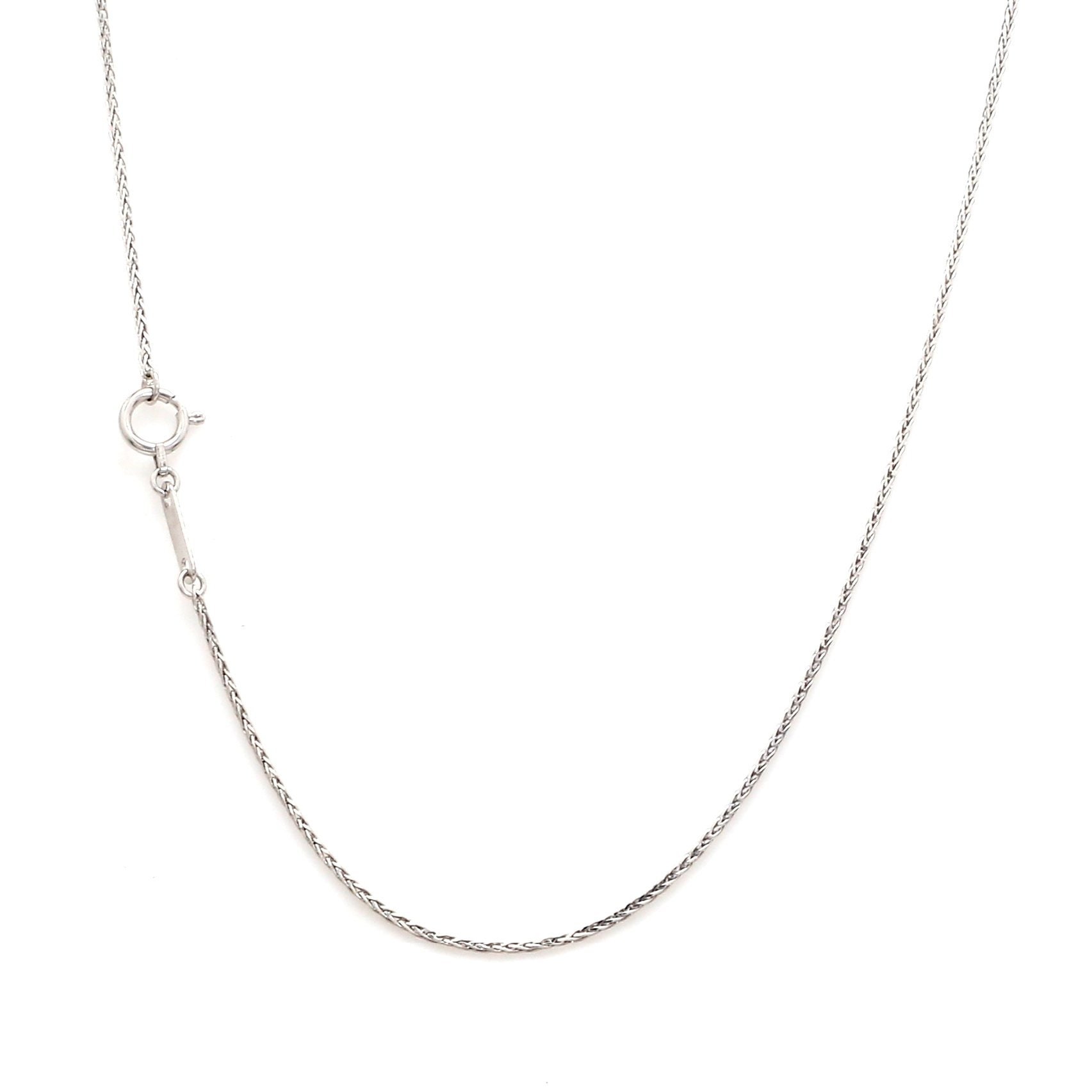 Japanese Thin Foxtail Platinum Chain JL PT CH 847 - Etsy Canada
