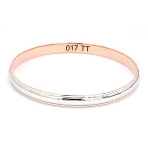 Platinum Kada with Rose Gold PTB 680