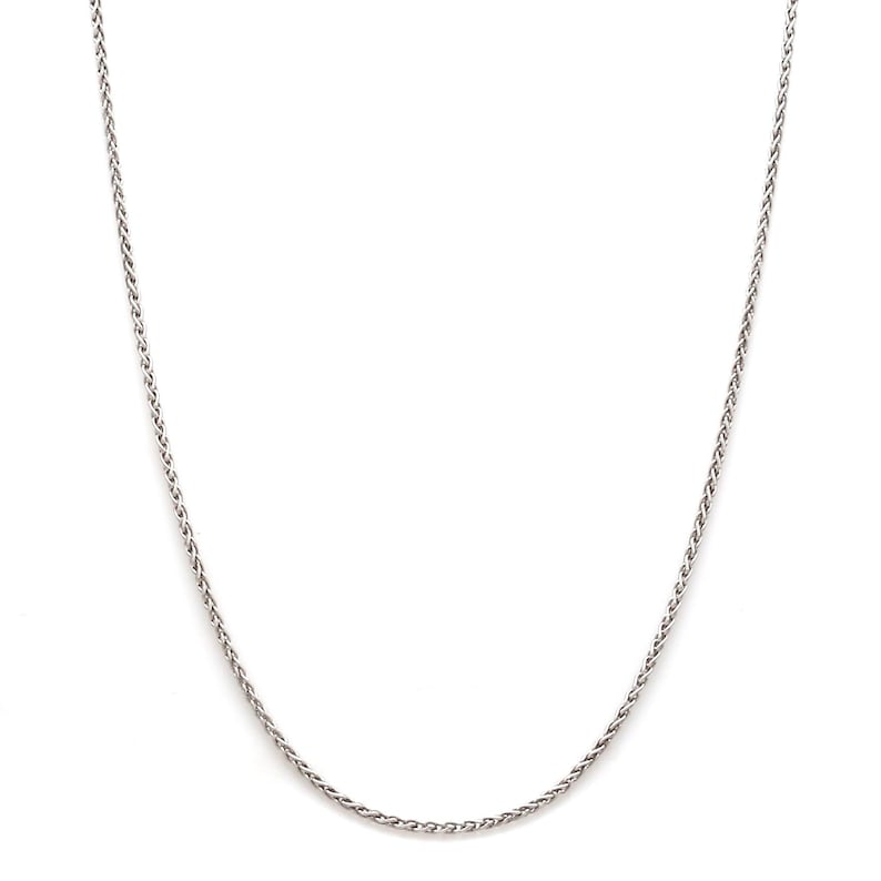Thin Foxtail Platinum Chain JL PT CH 845 image 2