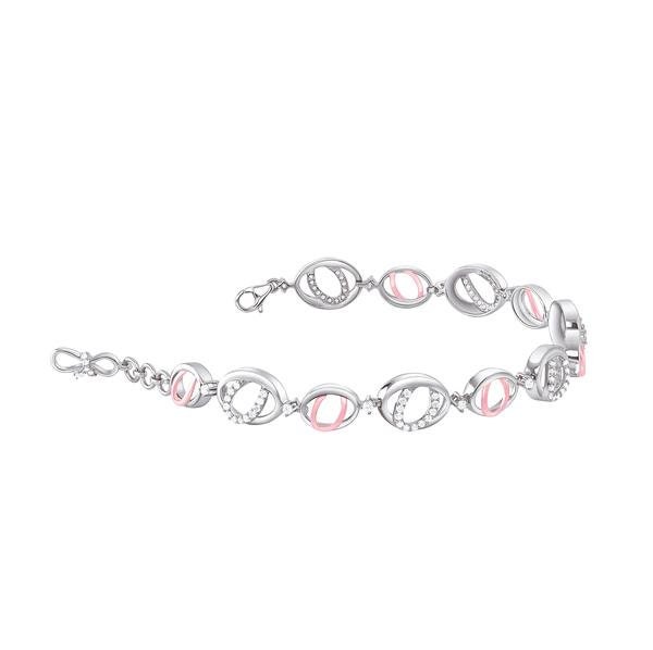 Rose Gold Evara Diamond Bracelet 