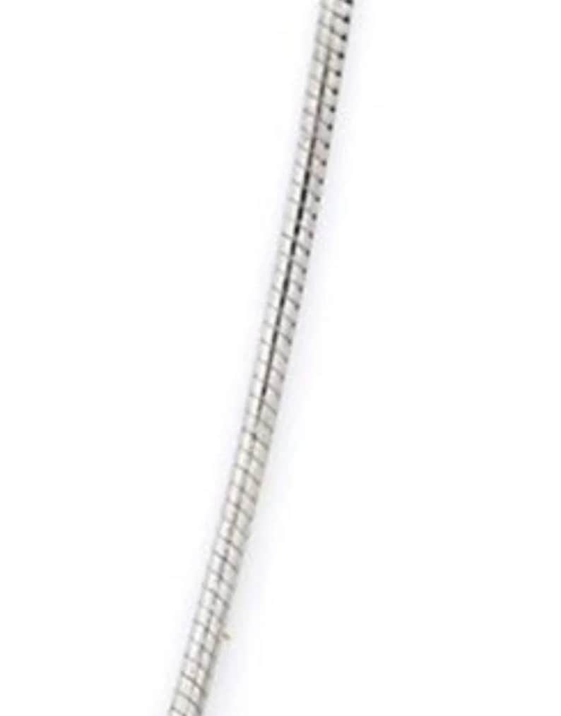 Japanese Thicker Plain Platinum Snake Chain for Men SJ PTO 712-A image 5