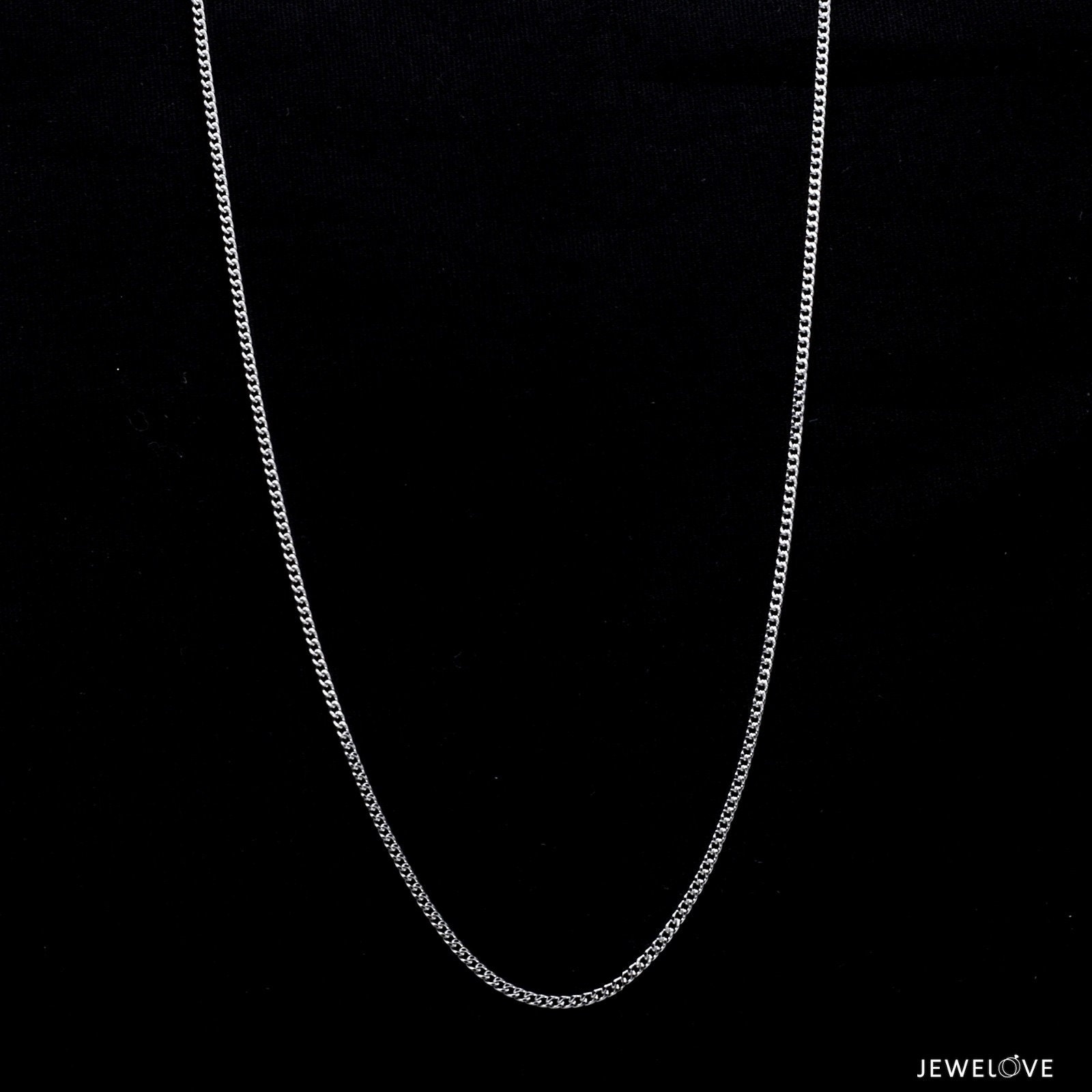 1.3mm Japanese Simple Platinum Curb Chain SJ PTO 703 - Etsy Canada