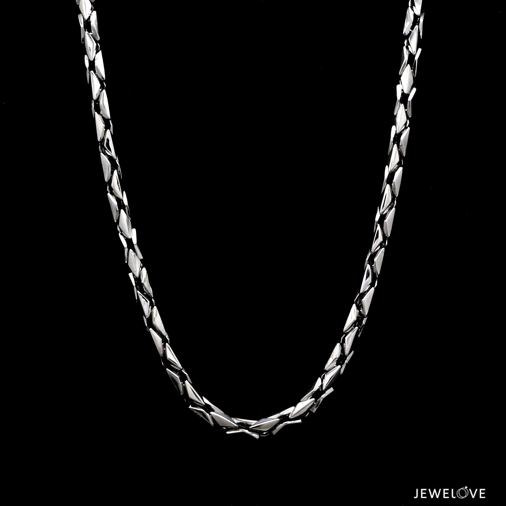 メンズ向けヘビープラチナチェーン | 3.5 mm デザイナーネックレス