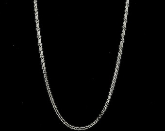 Cadena de trigo de platino japonesa de 1,25 mm JL PT CH 1220-B