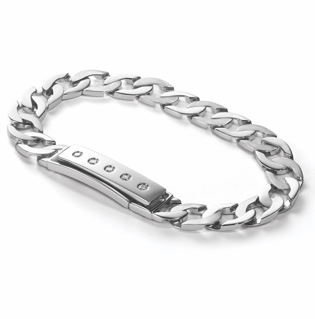 Key To Heart bracelet, 4mm - Quinn's Goldsmith