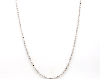 Japanese Plain Platinum Ball Chain JL PT CH 970