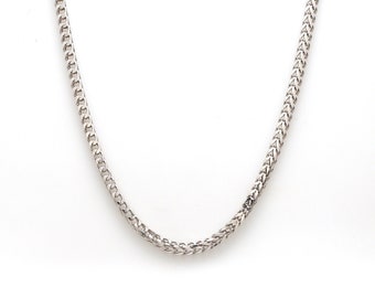 2.5mm Japanese Platinum Unisex Chain  JL PT CH 1158