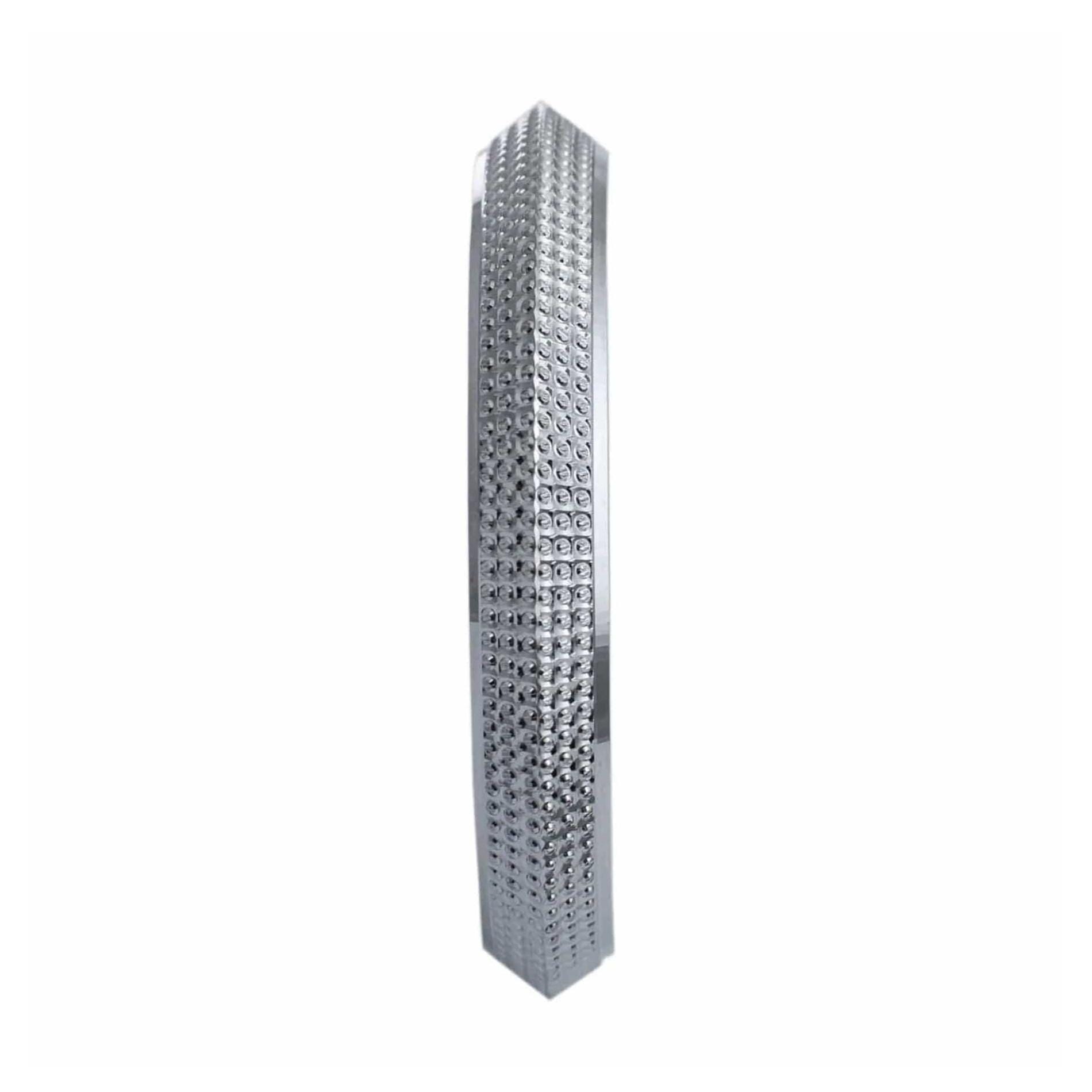 Uni-sex Broad Platinum Kada JL PTB 619 - Etsy