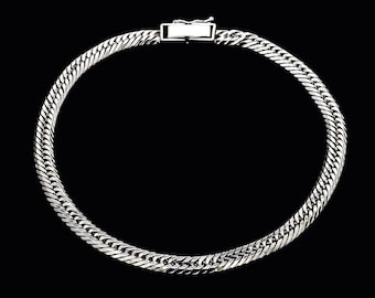4.5mm Japanese Platinum Cuban Bracelet for Men JL PTB 1176