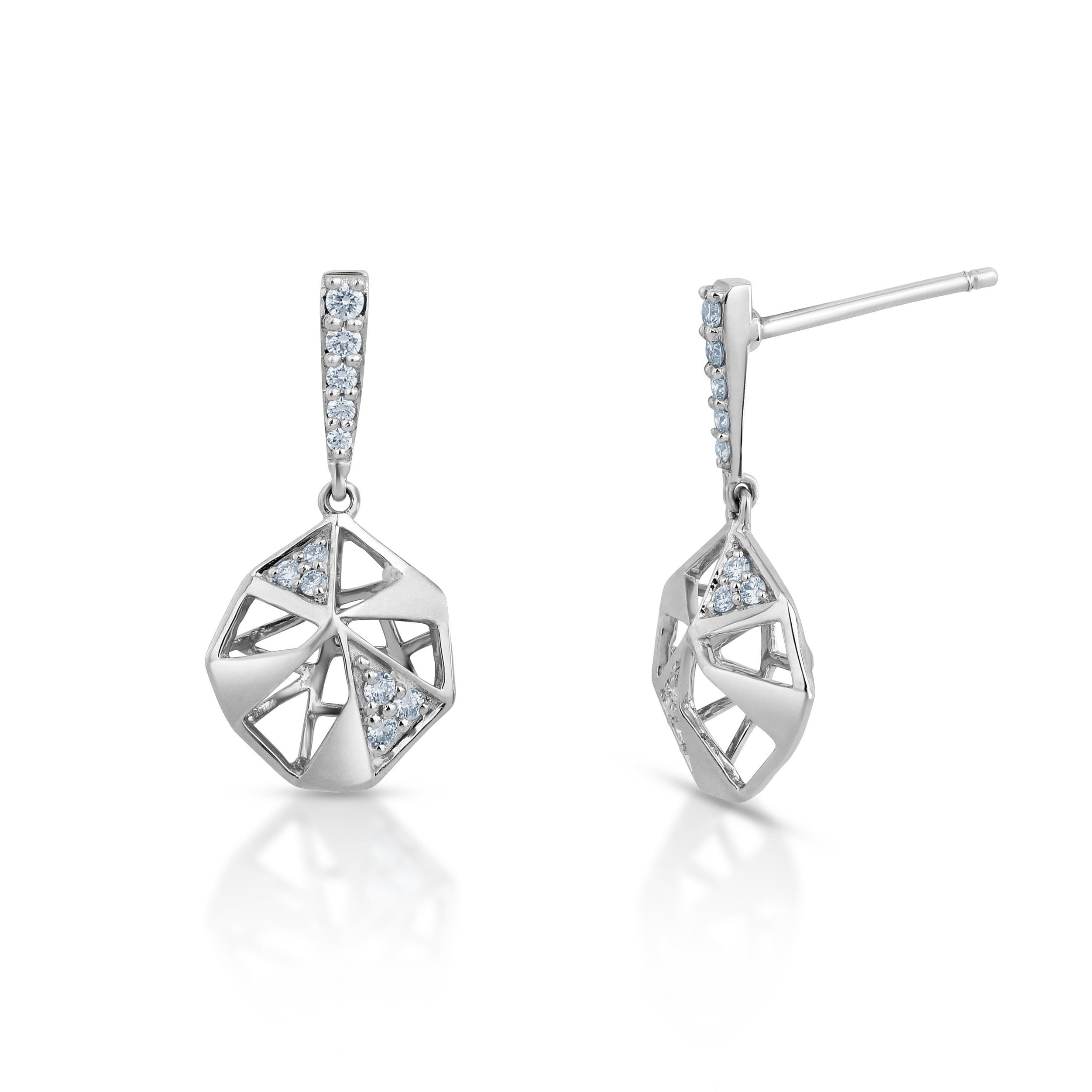 Evara platinum hotsell earrings price