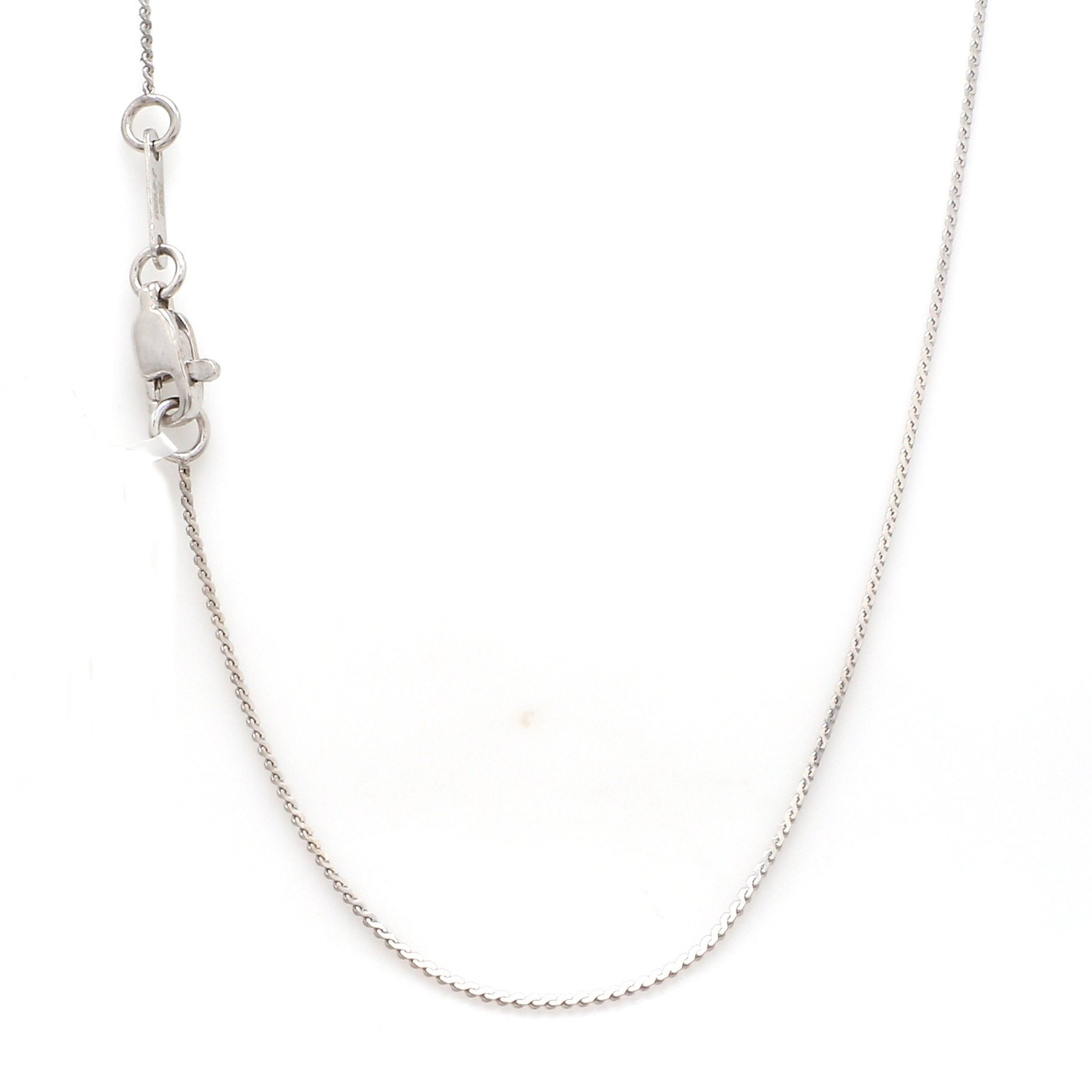 Thin Platinum Chain for Women JL PT CH 