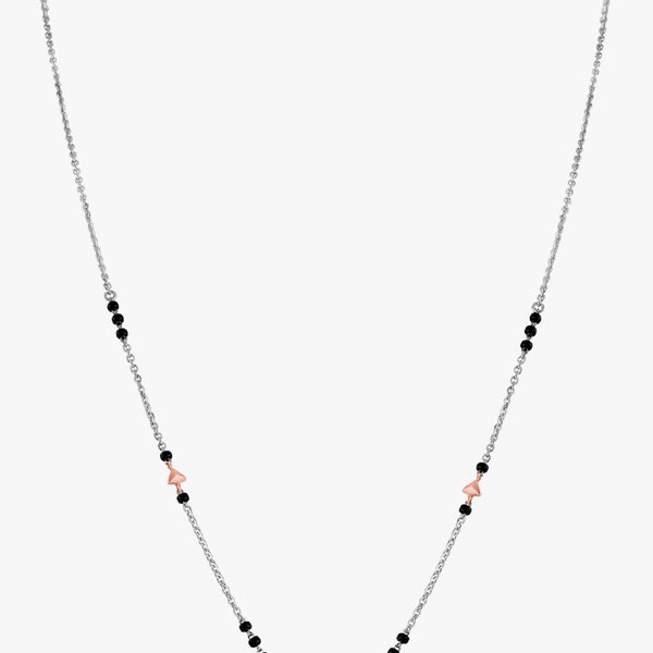 Platin RoseGold Diamant Mangalsutra für Frauen JL PT CH 1098