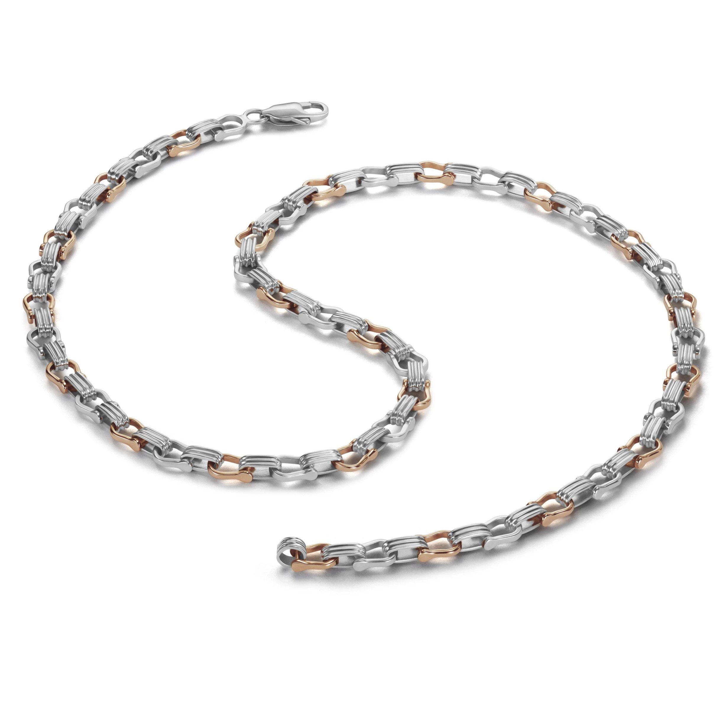 Platinum Yellow Gold Fusion Chain 