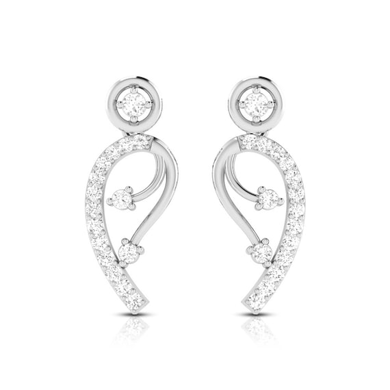 3.00 Carat GIA Certified Diamond Brushed Platinum Stud Earrings – TMW  Jewels Co.