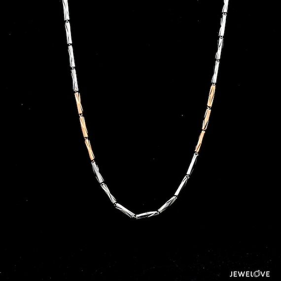 2mm Designer Japanese Platinum Rose Gold Chain JL PT CH 1264 - Etsy