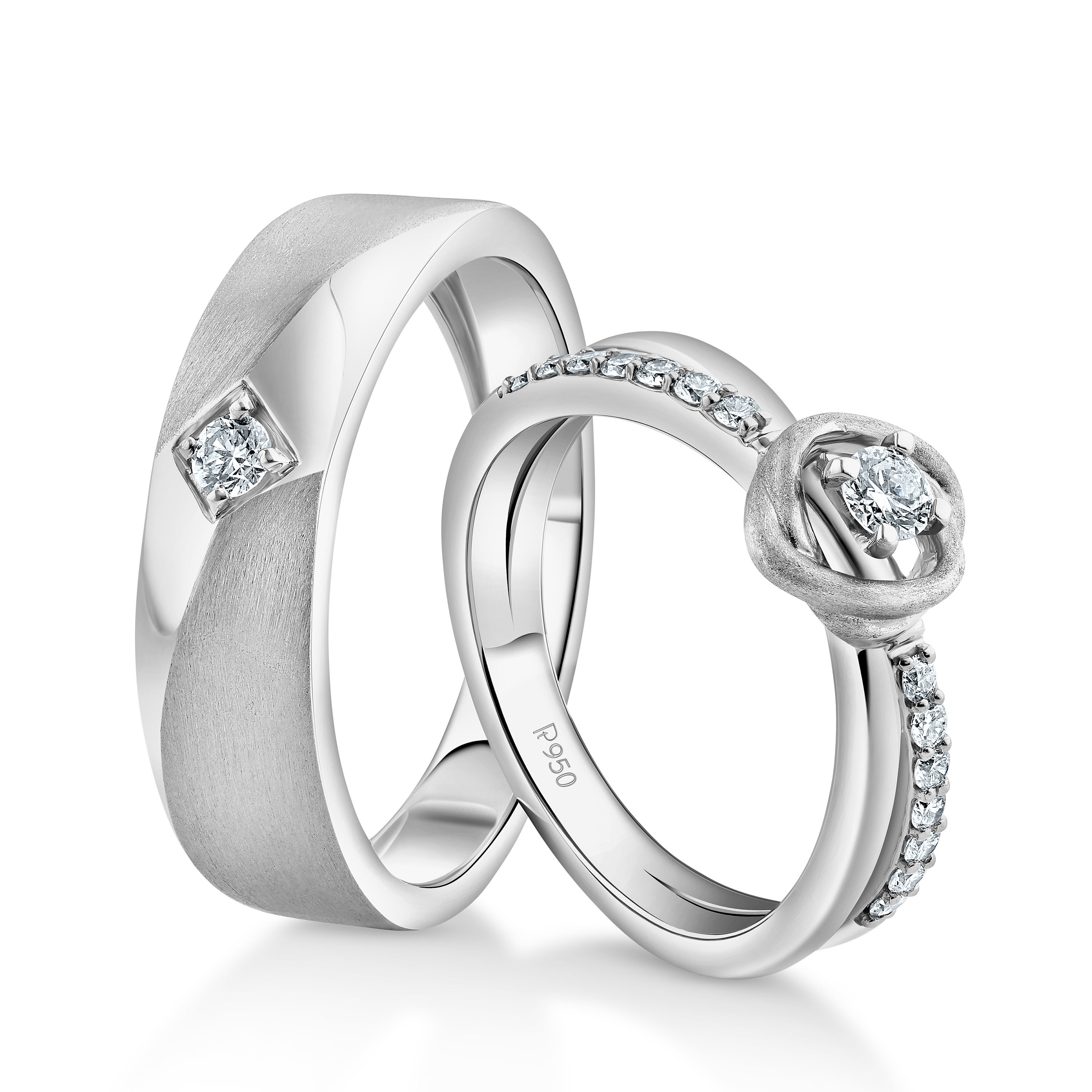 Platinum Solitaire Ring by Jewelove JL PT 501