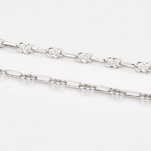 Designer Linked Platinum Chain JL PT CH 824