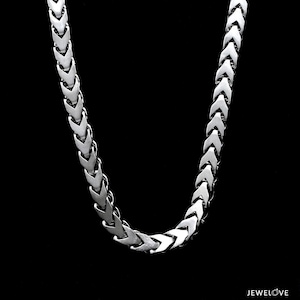 Chaîne en platine 5,5 mm avec finition mate pour homme JL PT CH 1235-A