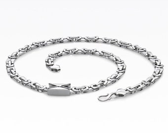 Evara platinum chain for cheap him