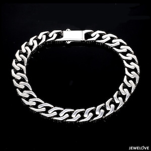 Hommes de platine | Bracelet en platine pour homme JL PTB 1252
