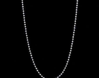 2mm Plain Balls Japanese Platinum Chain for Women JL PT CH 1147