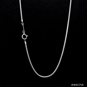 Japanese Thicker Plain Platinum Snake Chain for Men SJ PTO 712-A image 2