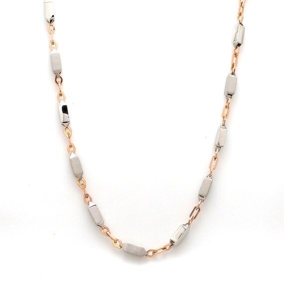 Designer Platinum Rose Gold Chain for Men JL PT CH 1108 Etsy