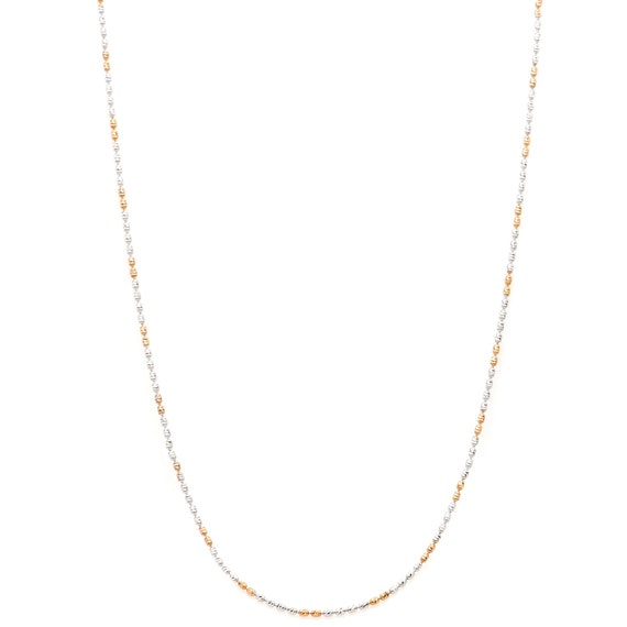 Buy Japanese Platinum Chain With Rose Gold Polish for Women JL PT
