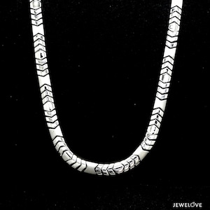 Hommes de platine | Chaîne en platine 5 mm pour homme JL PT CH 1336