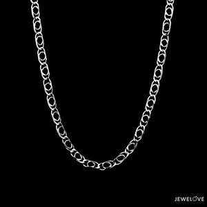 Chaîne à maillons japonais en platine 3,5 mm pour homme JL PT CH 1313