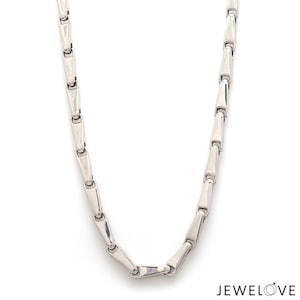Chaîne en platine de 4,5 mm pour homme JL PT CH 1203PT