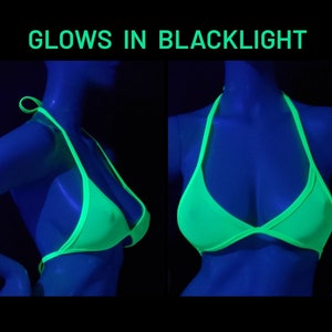 Rave Tops See Through Top See Through Bikini Tops UV Active Gogo Dancer Sexy Clothes Rave Outfits Sheer Mesh Top Exotic Dance Wear image 2