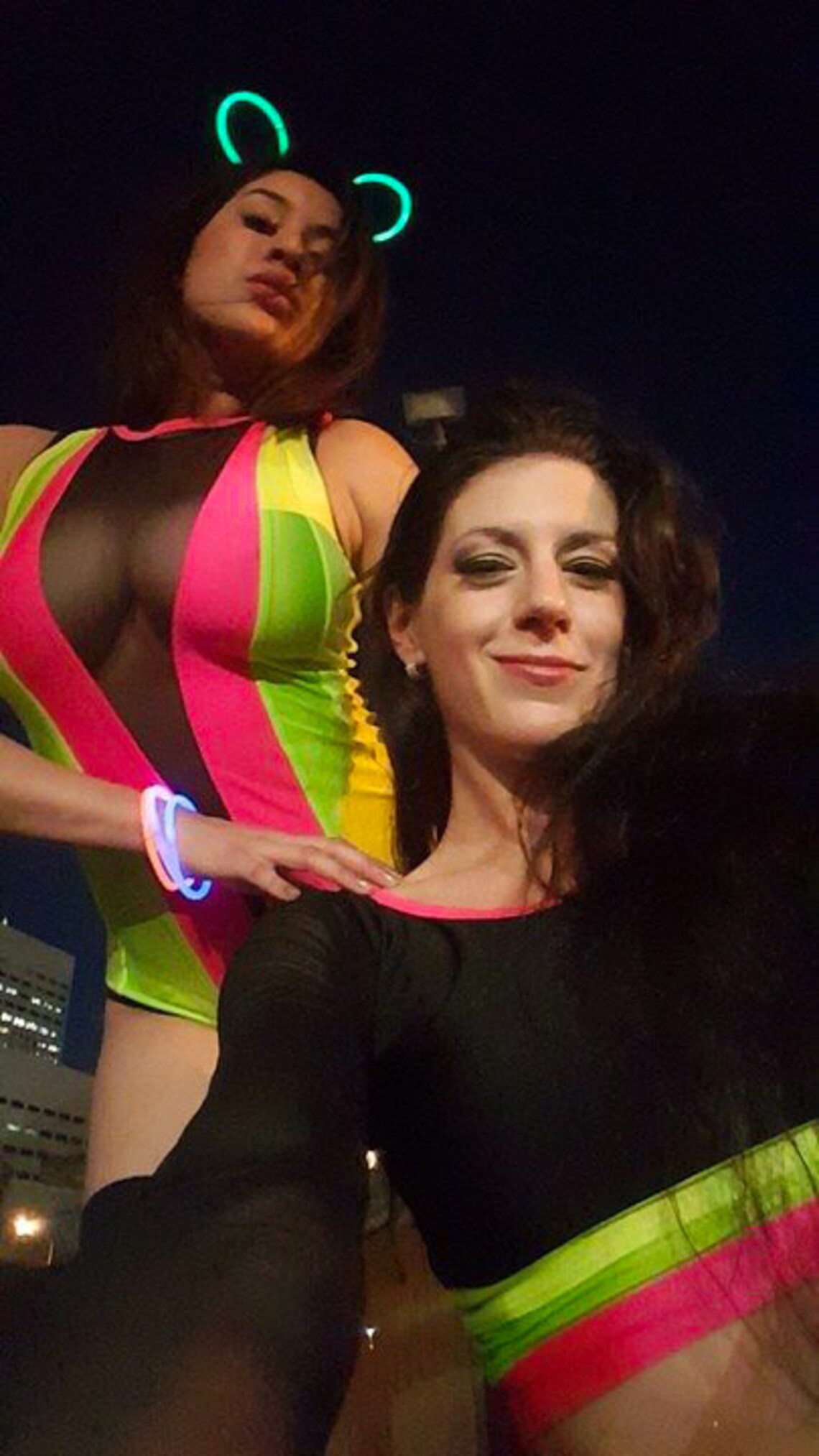 Rave Bodysuit Neon Bodysuit Blacklight Reactive Rave Etsy