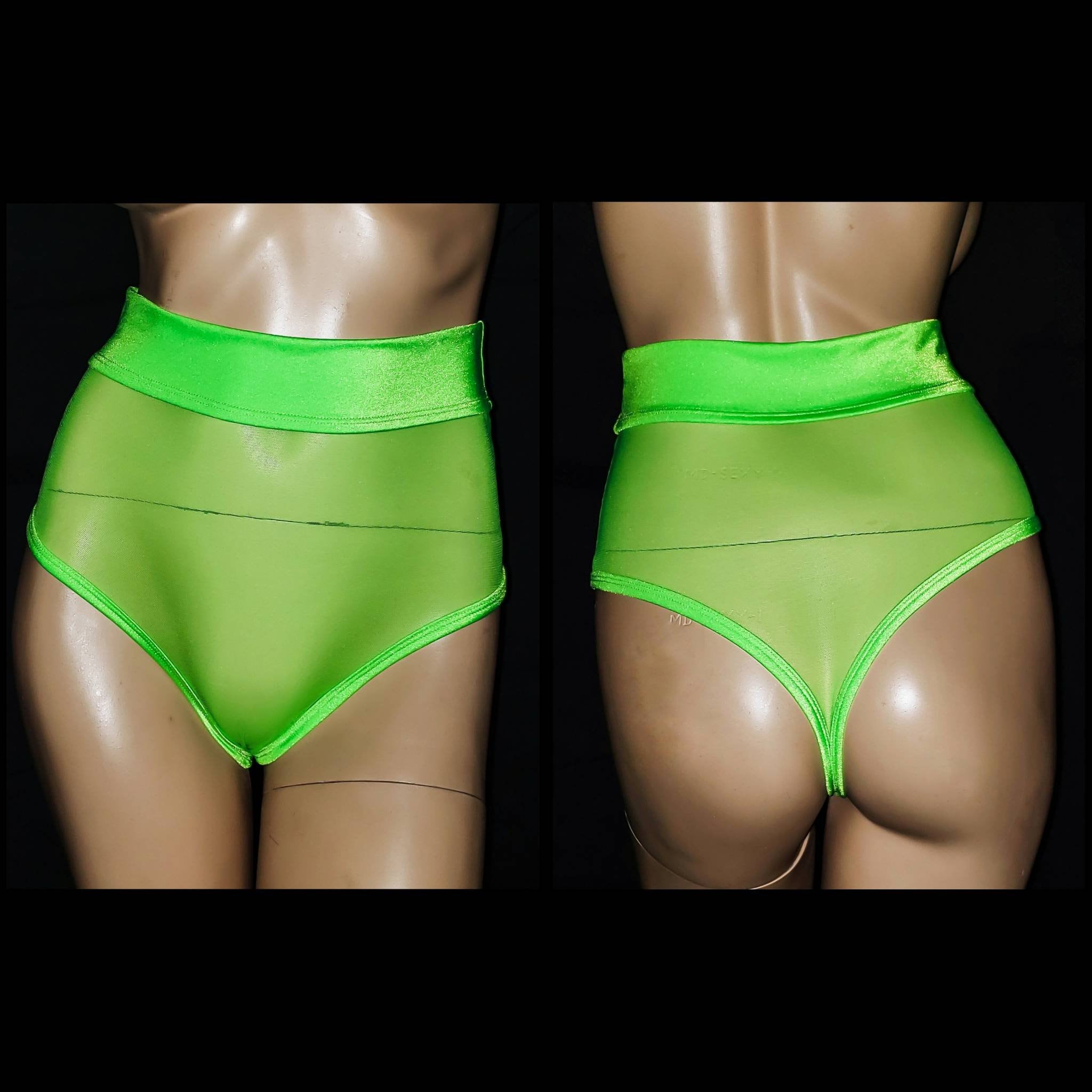 High Waisted Panties See Through Panties See Through Etsy