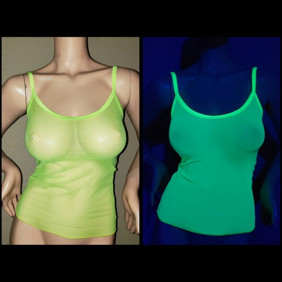 sheer mesh camisole